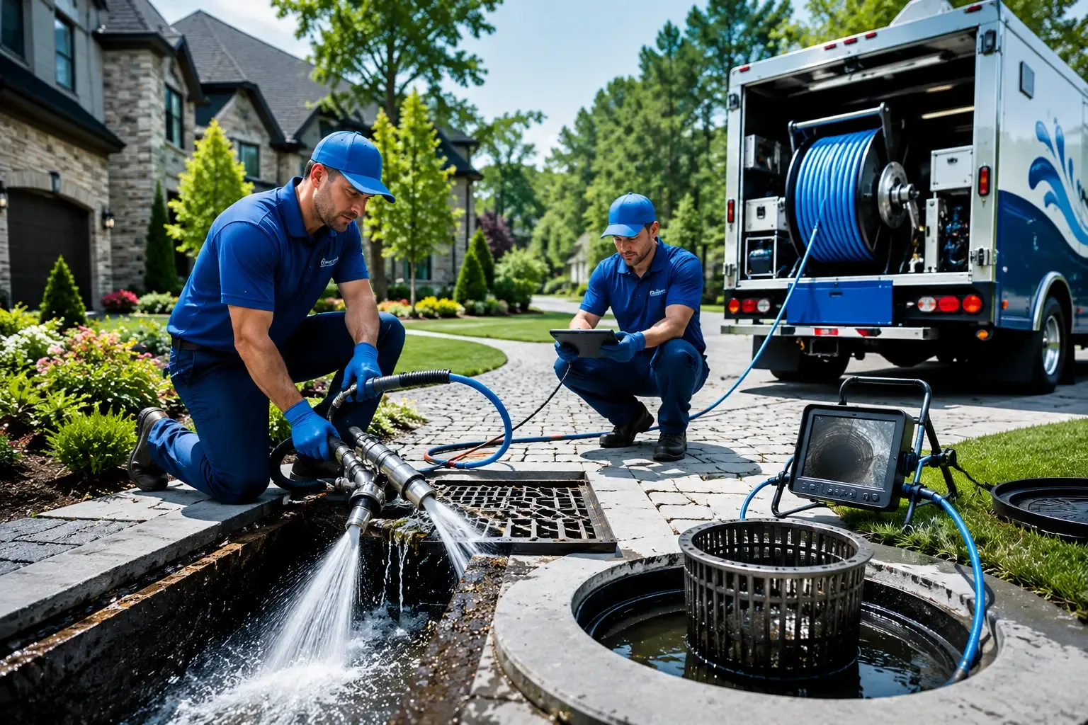 Local outdoor drain cleaning professionals in Random Lake, WI