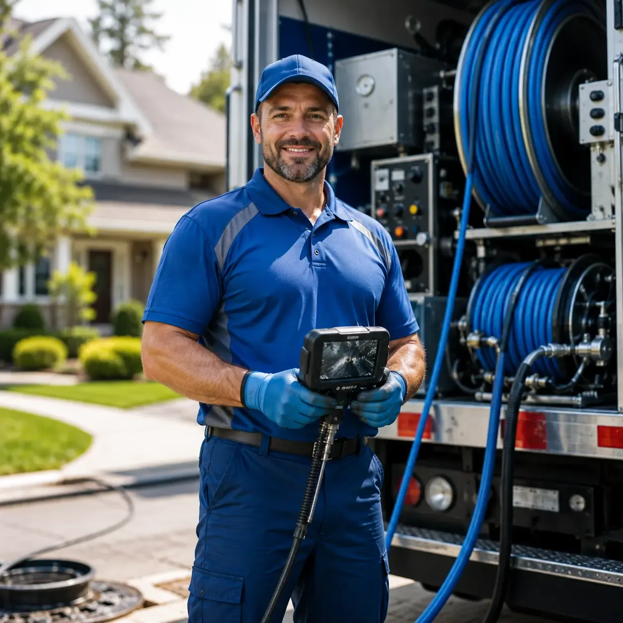 Local outdoor drain cleaning specialists in Random Lake, WI